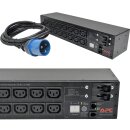 APC PDU AP7922B Switched Rack Power Distribution Unit 2U 32A 230V 16x C13