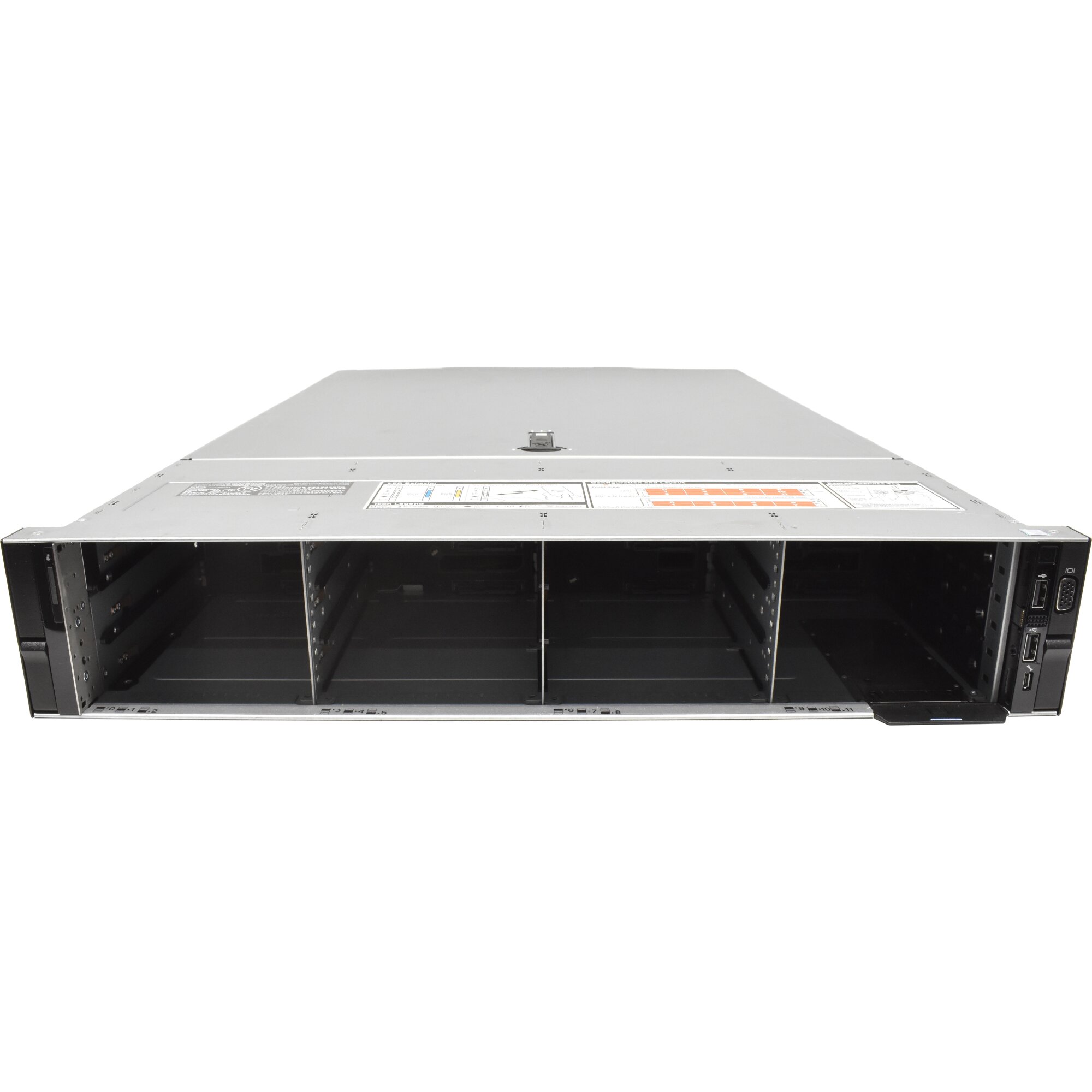 Ram 2x Dell PowerEdge R740xd NO CPU RAM 2x Normale HS 12x LFF 3,5+ 2x SFF 2,5 ...
