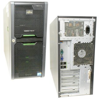 Fujitsu Primergy TX200 S5 2x Xeon E5504 QuadCore 2.00GHz CPU 16GB RAM 2x 250GB