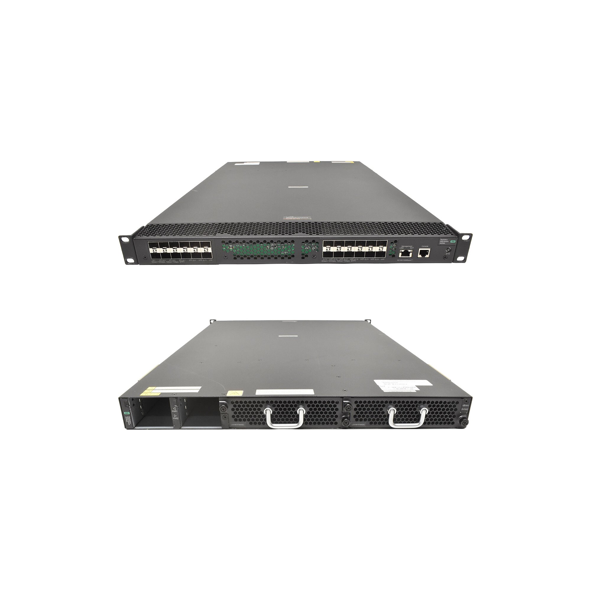 HP FlexFabric 5920AF JG296A 24-Port SFP+ 10G Switch No OS No PSU +Fan ...