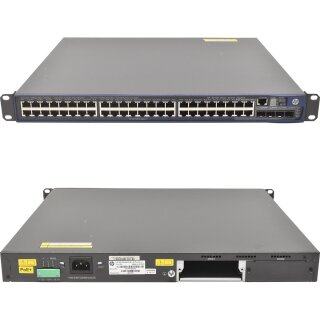 HP A5120-48G-PoE+ EI JG237A 48-Port PoE RJ-45 GE Switch 4x SFP +Rack Ears