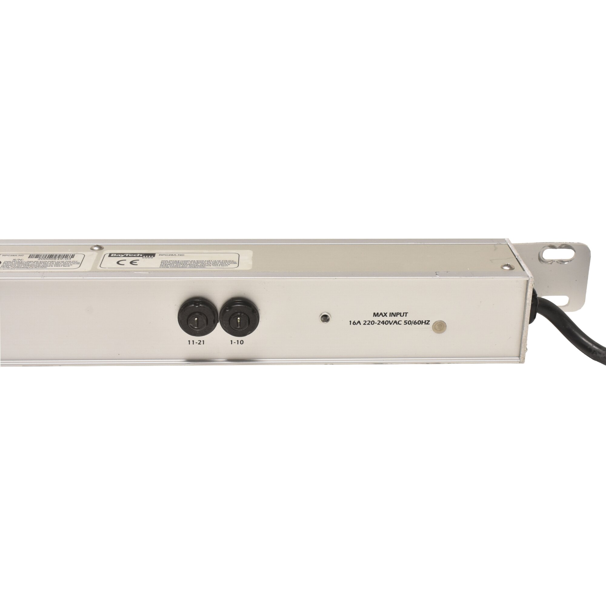 BayTech RPC28A-16NC Rack PDU Metered Single-Phase Null HE 16A 220-240V ...