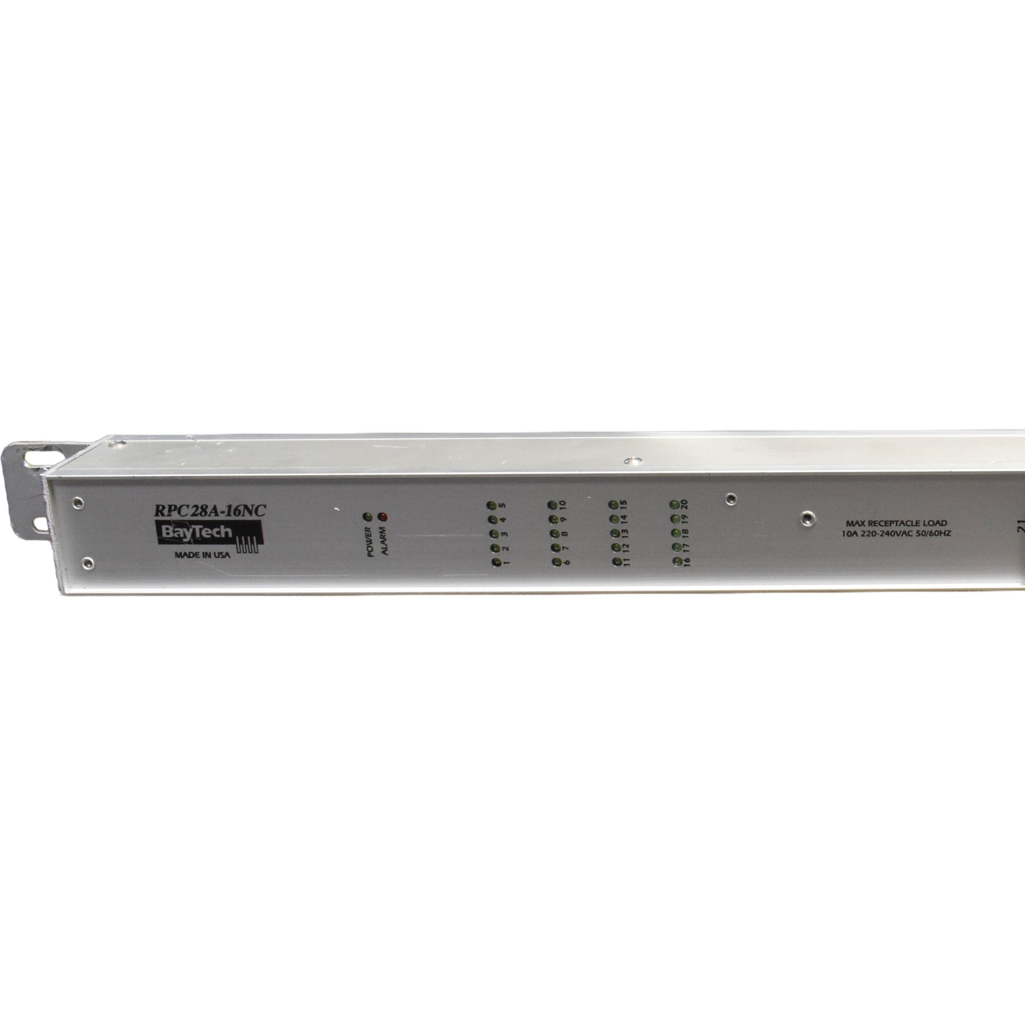BayTech RPC28A-16NC Rack PDU Metered Single-Phase Null HE 16A 220-240V ...