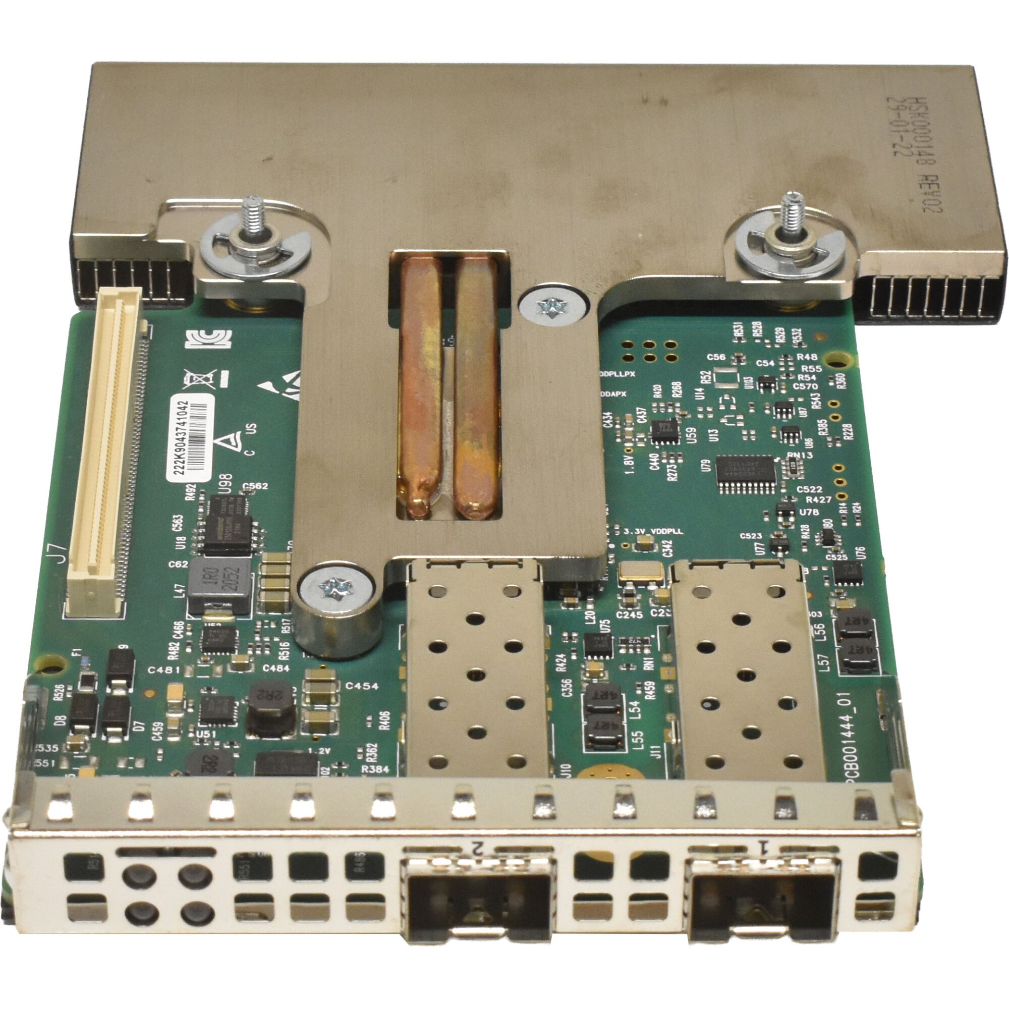 Dell ConnectX-4 Lx CX422A 2Port SFP28 25GbE Daughter Card PowerEdge ...