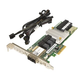 Intel 12G SAS/SATA RAID Controller PBA RES3FV288 7x SFF-8643, 2x SFF-8644 +Cables FP