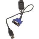 Avocent DSAVIQ-USB2 520-430-503 CAT5/CAT6 KVM s2-Adapter RJ-45 USB - VGA