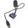 Avocent DSAVIQ-USB2 520-430-503 CAT5/CAT6 KVM s2-Adapter RJ-45 USB - VGA
