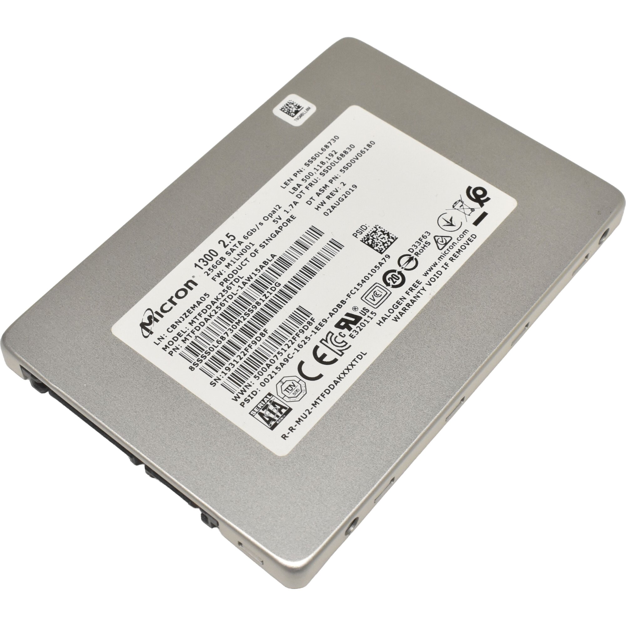 SAMSUNG – SSD 1To SATA 2,5″- 860 PRO – d'occasion Dell et HP