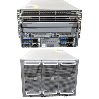 Cisco Nexus 9504 N9K-C9504 +2x Module N9K-X9464PX 2x Module N9K-SC-A+ 3x PSU 3x FAN
