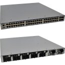 Brocade VDX 6740T-1G BR-VDX6740T-56-1G-F 48-Port 1/10G RJ-45 Switch 4x 40G QSFP+