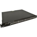 Brocade Fastiron FCX648S 80-1002392-XX 48-Port RJ-45 Switch +Module FCX-XG 2xCX4