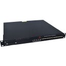 Brocade FastIron FCX624S-F 80-1002726-XX 24x SFP 4xRJ45  Switch 2x 16G 1xPSU CX4