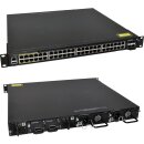 Brocade Switch ICX 7450-48P 48x RJ45 1x 4X10GF 10Gbe SFP+ 2x 1X40GQ 40GbE QSFP+