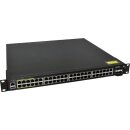 Brocade Switch ICX 7450-48P 48x RJ45 1x 4X10GF 10Gbe SFP+ 2x 1X40GQ 40GbE QSFP+