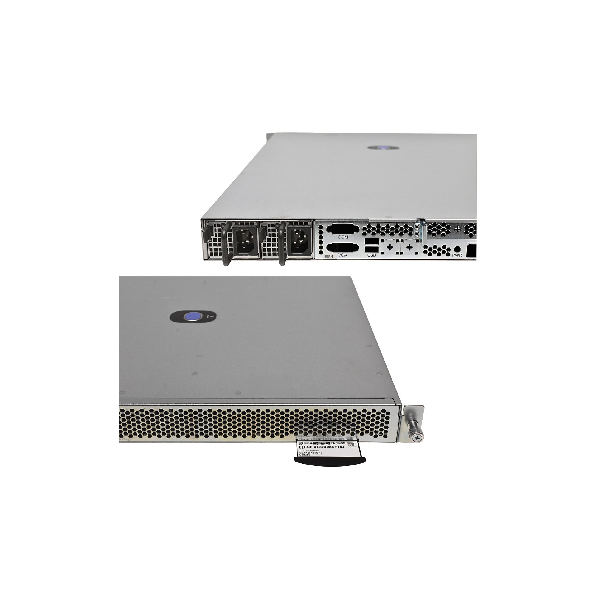 Châssis Serveur ZT Systems GEN4.2 XSTORE ATX 1U - 5 Ventilateurs, 4 Baies Disques, 2 Alimentations - Reconditionné