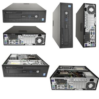 HP EliteDesk 800 G1 SFF Small form factor PC i5-4590 3.30GHz CPU 4GB DDR3 RAM 500GB SATA 3.5" HDD DVD-RW Win10 Pro