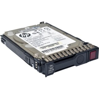 HP Seagate 600GB 2.5“ 10K 6G SAS HDD ST600MM0006 653957-001 +Caddy