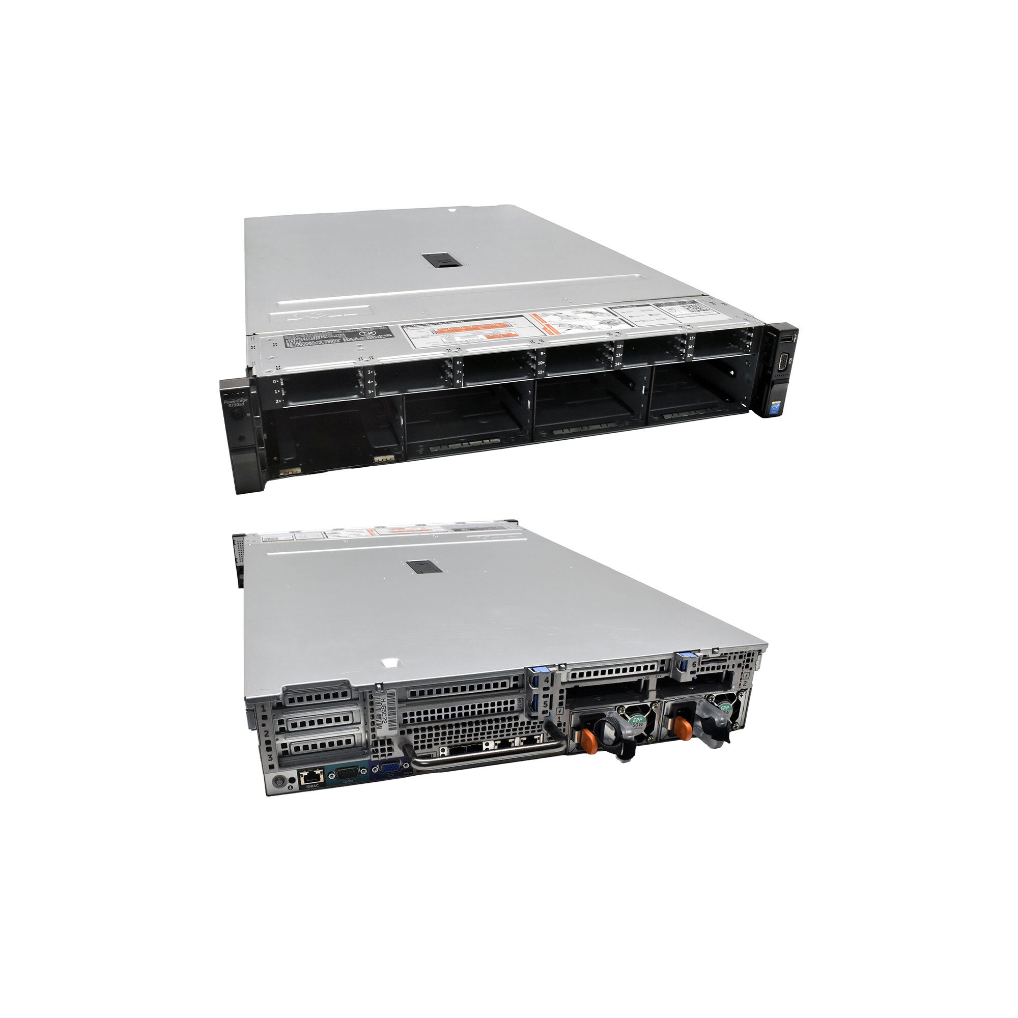 Dell PowerEdge R730xd Rack Server no CPU no RAM 8x LFF 3,5