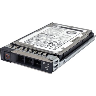 Dell HGST 300GB 2.5" 15K 12G SAS SED HDD HUC156030CSS200 1P08J +Caddy
