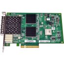 QLogic QLE2564 PX4810402-01 Quad-Port 8G SFP+ PCIe x8 Network Adapter 4x Mini GBIC