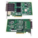 QLogic QLE2564 PX4810402 Quad-Port 8G SFP+ PCIe x8 Network Adapter 4x Mini GBIC