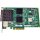 QLogic QLE2564 PX4810402-01 Quad-Port 8G SFP+ PCIe x8 Network Adapter 4x Mini GBIC