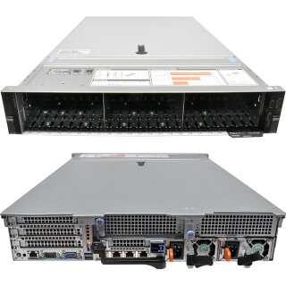 Dell PowerEdge R740xd Server no CPU no RAM 2x Normale HS 24 SFF 2,5" H730p Mini