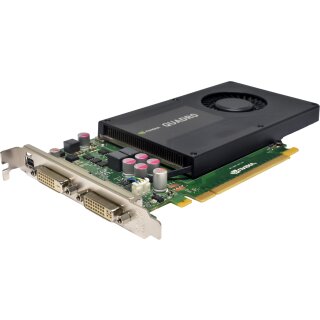 PNY NVIDIA QUADRO K2000D VCQK2000D-T GK107 2GB GDDR5 Graphics Card PCIe 2.0 x16 2x DVI