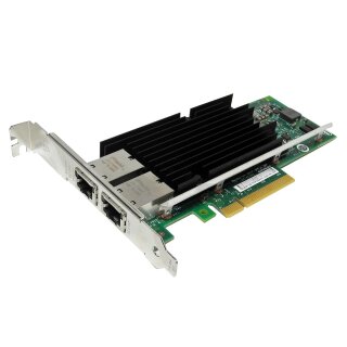 Intel X540-T2 Dual-Port 10GE Network Adapter PCIe x8 X540T2G1P5 FP