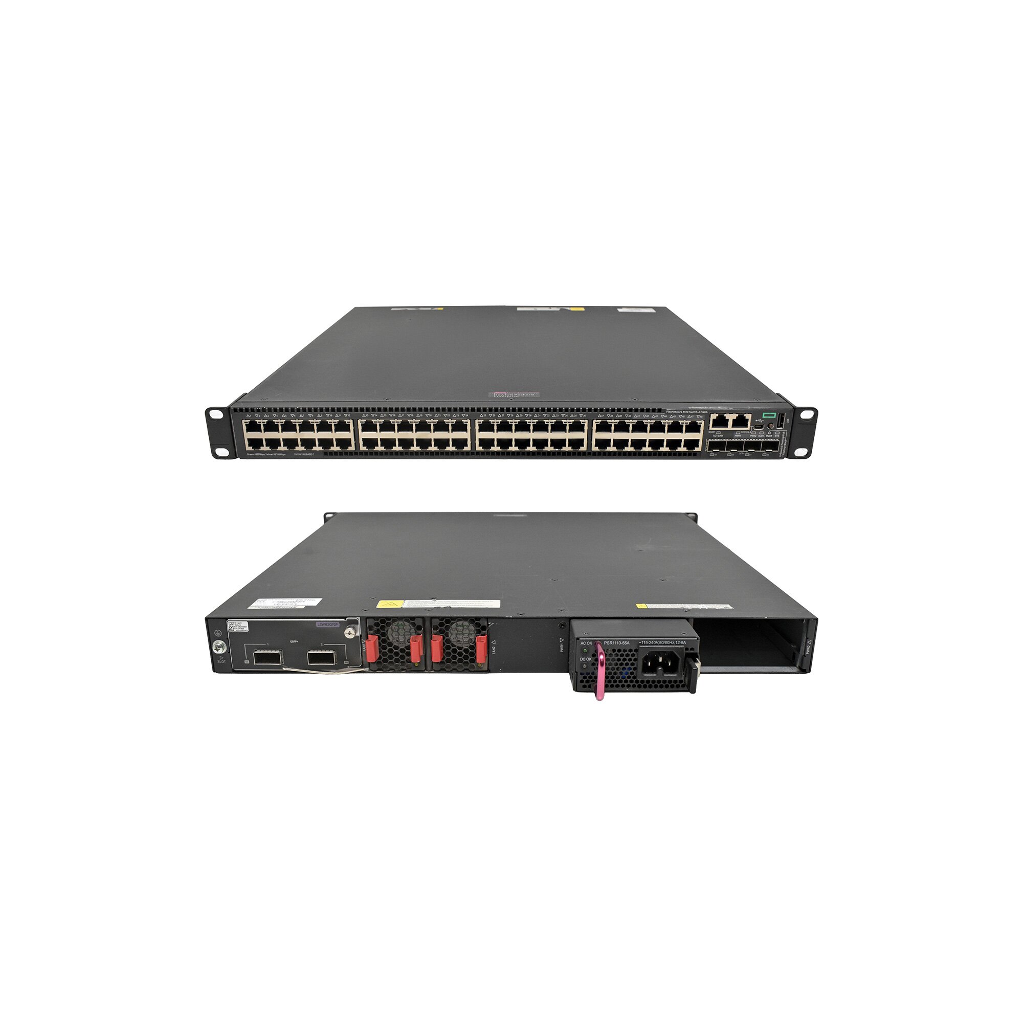 5510 Module Generator HP 5510 Series JH148A 48-Port PoE+ GE HI Switch 4x SFP+ +40G Module 1x ...