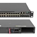 HP 5510 Series JH148A 48-Port PoE+ GE HI Switch 4x SFP+ 1x PSU 720 W +Rack Ears
