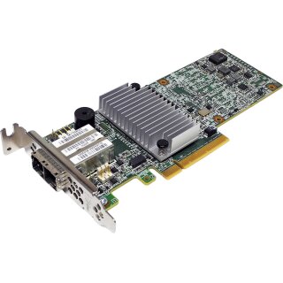 Fujitsu PRAID EP420e Dual-Port 12Gb PCIe x8 3.0 SAS/SATA RAID Controller LP