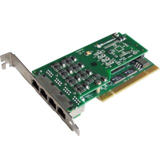 SANGOMA AFT Series A104 Rev. 2.1 Quad-Port T1/E1/J1 RJ45 PCI PRI ISDN Card