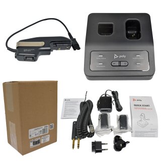 Poly Plantronics CA22CD-SC Cordless PTT DECT PJ-7 8K773AA#ABB 217100-02 NEW NEU