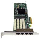 Riverbed 410-00115-11 Quad-Port PCIe x4 Gigabit Ethernet Bypass Server Adapter