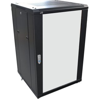 CAYMON SP618 19" 18 Units Rack Cabinet B600 x H988 x 600 black no keys