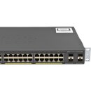 Cisco WS-C2960X-48TS-L 48-Port RJ-45 GE Switch 4x SFP +Rack Ears