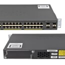 Cisco WS-C2960X-48TS-L 48-Port RJ-45 GE Switch 4x SFP +Rack Ears