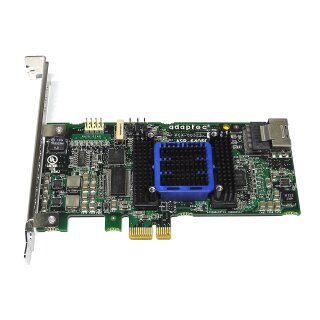 Adaptec ASR-6405E 128MB 6Gb PCIe x1 SAS/SATA RAID Controller FP