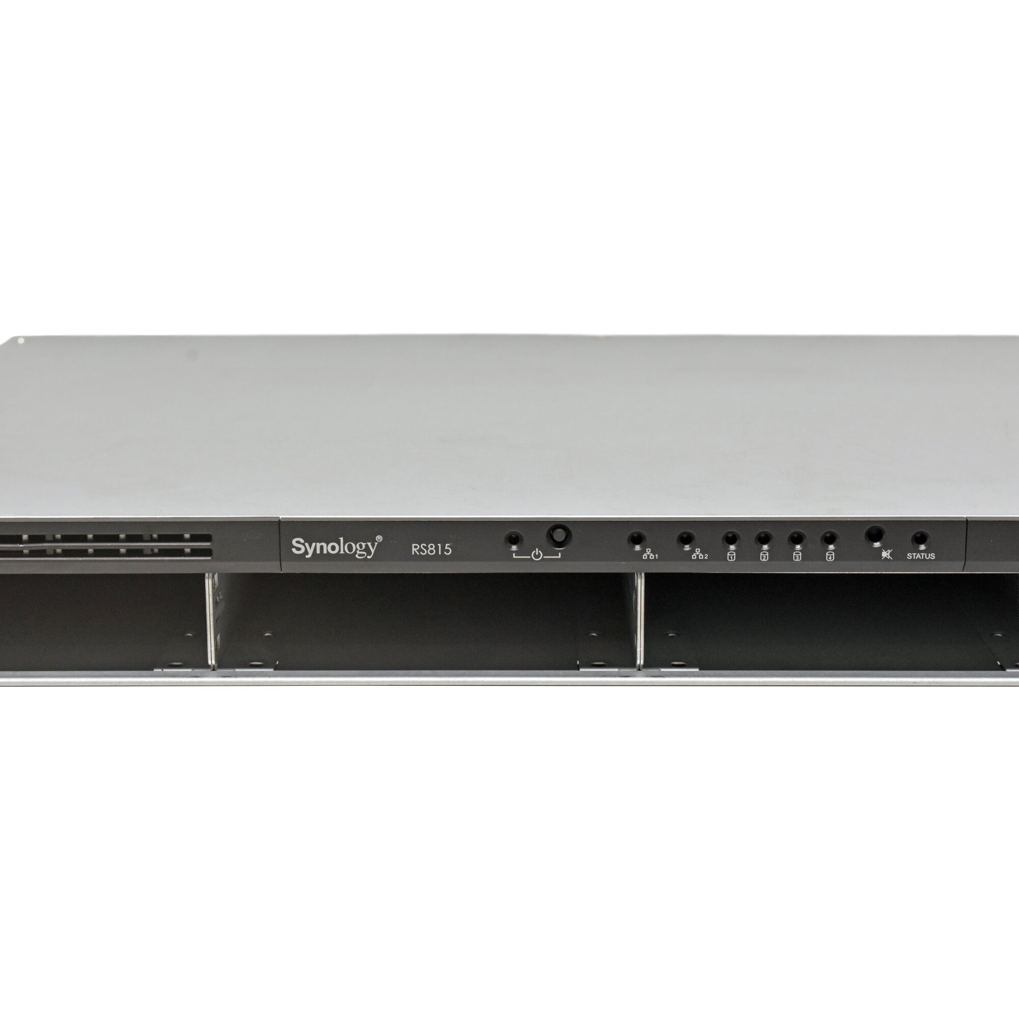 Synology RS815 scalable 4-Bay Rackmount NAS 1.33 GHz Dual Core 1 GB ...