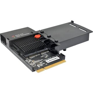 Lenovo 00FC864 ThinkStation M.2 SSD Flex Adapter +Heatsink für P500, P510, P700, P710, P900, P910 Workstation