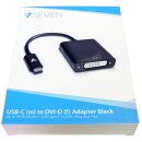 V7 V7UCDVI-BLK-1E Videoadapter 1 x USB-C Stecker / 1 x DVI-D Buchse NEW OVP