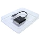 V7 V7UCDVI-BLK-1E Videoadapter 1 x USB-C Stecker / 1 x DVI-D Buchse NEW OVP