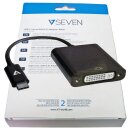 V7 V7UCDVI-BLK-1E Videoadapter 1 x USB-C Stecker / 1 x DVI-D Buchse NEW OVP
