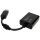 Delock 61848 Adapter 1 x DisplayPort to 1 x VGA 15Pin Buchse ca. 12 cm Cable NEW