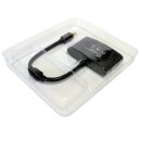 Delock 65553 Adapter 1x mini DisplayPort to1x VGA 1x HDMI Buchse 18 cm Cable NEW