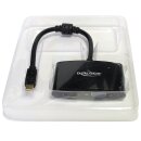 Delock 65553 Adapter 1x mini DisplayPort to1x VGA 1x HDMI Buchse 18 cm Cable NEW