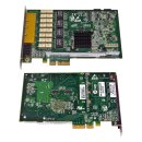 Riverbed Quad Port Gigabit Ethernet PCIe x4 Bypass Card 410-00047-01