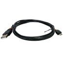 LINDY 41803 2m black USB 2.0 Cable Type A to Micro-B new OVP