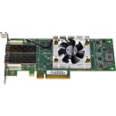 QLogic QLE2672 Dual-Port 16G PCIe x8 FC Server Adapter HD8310405-58 C +GBICs LP